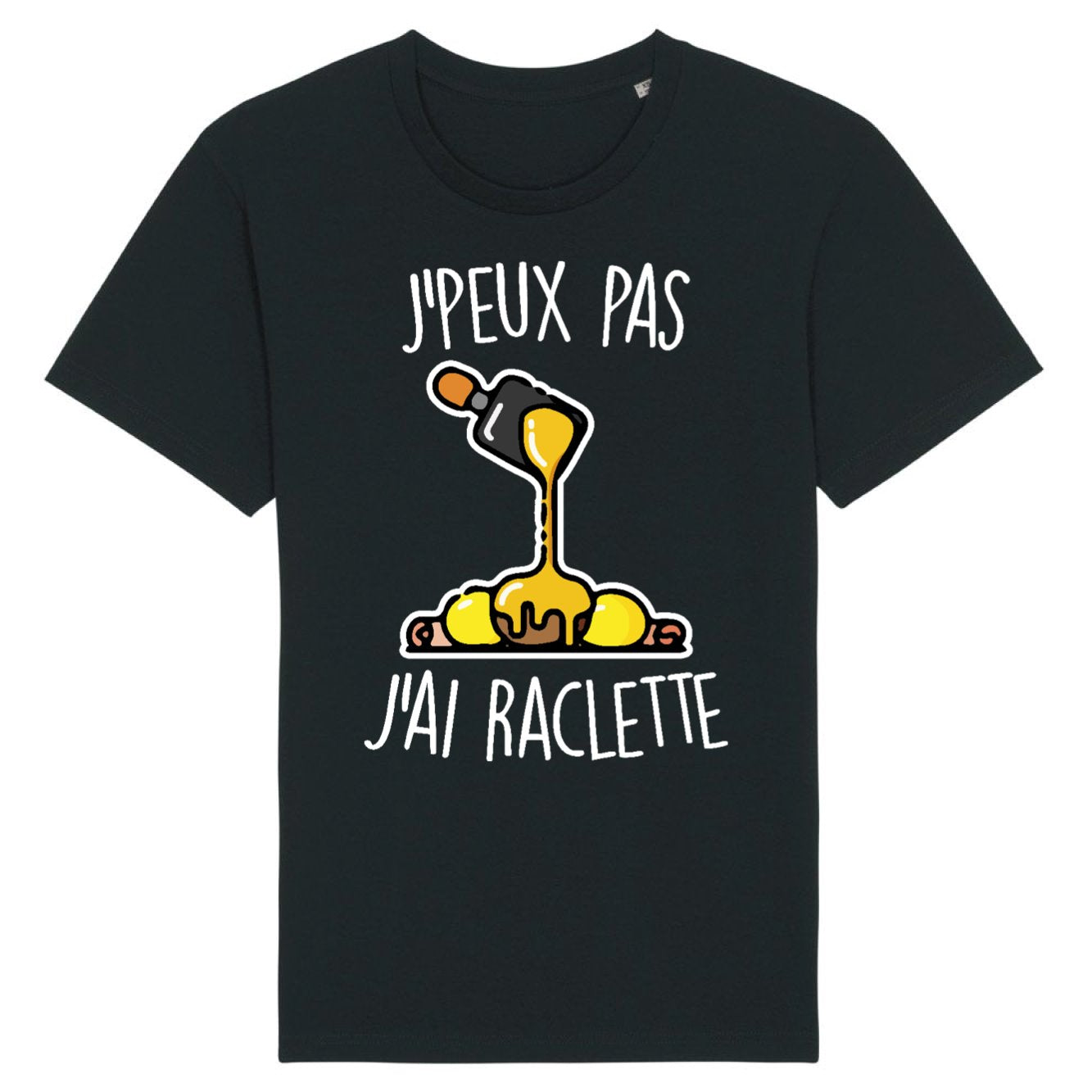 T-Shirt Homme J'peux pas j'ai raclette