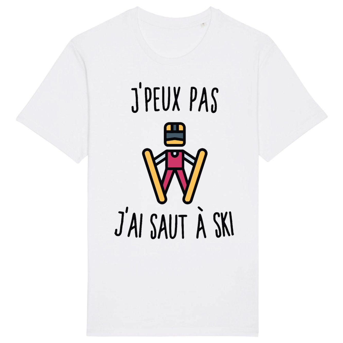 T-Shirt Homme J'peux pas j'ai saut à ski