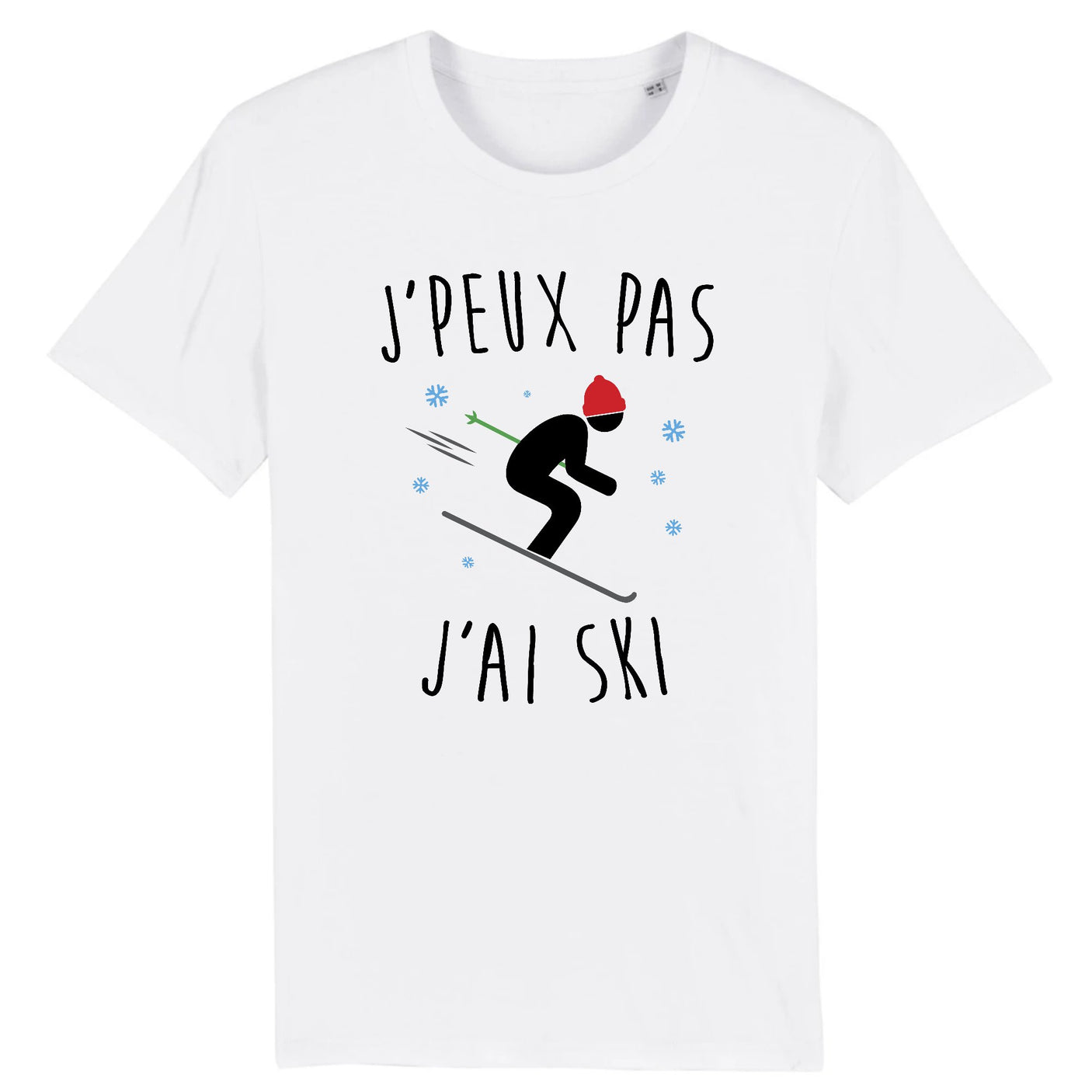 T-Shirt Homme J'peux pas j'ai ski