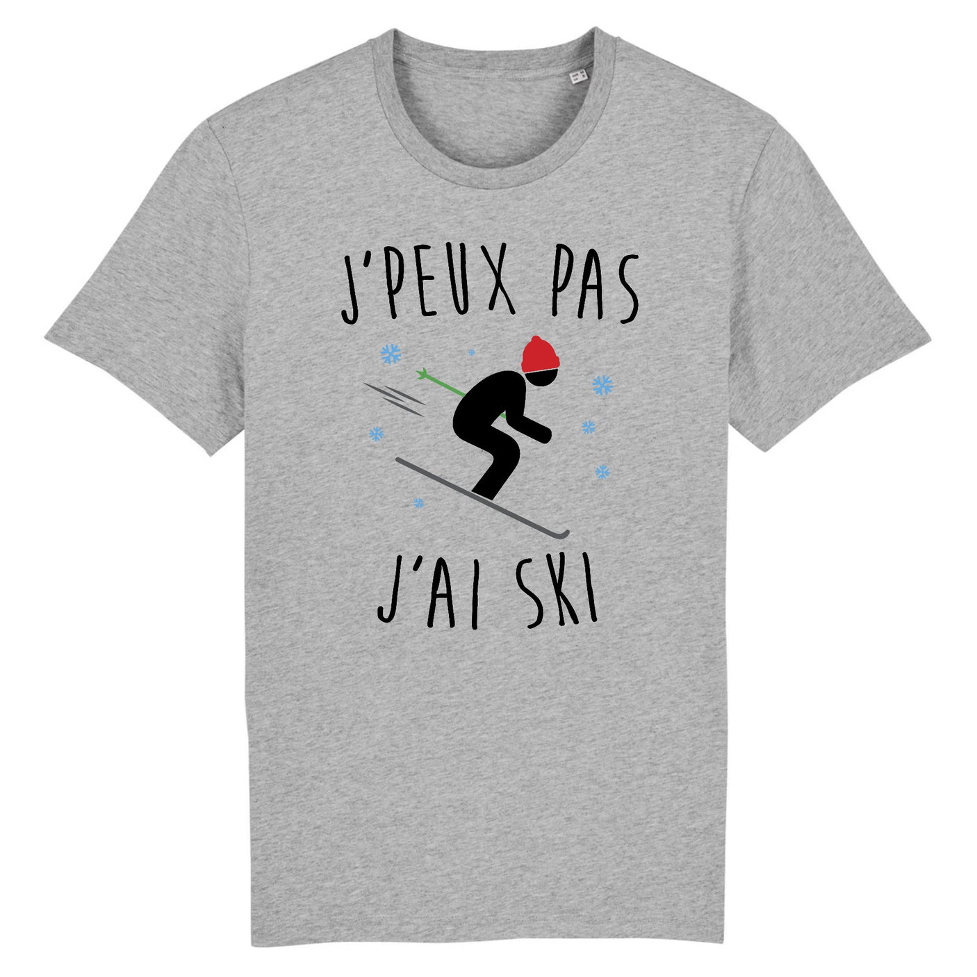 T-Shirt Homme J'peux pas j'ai ski