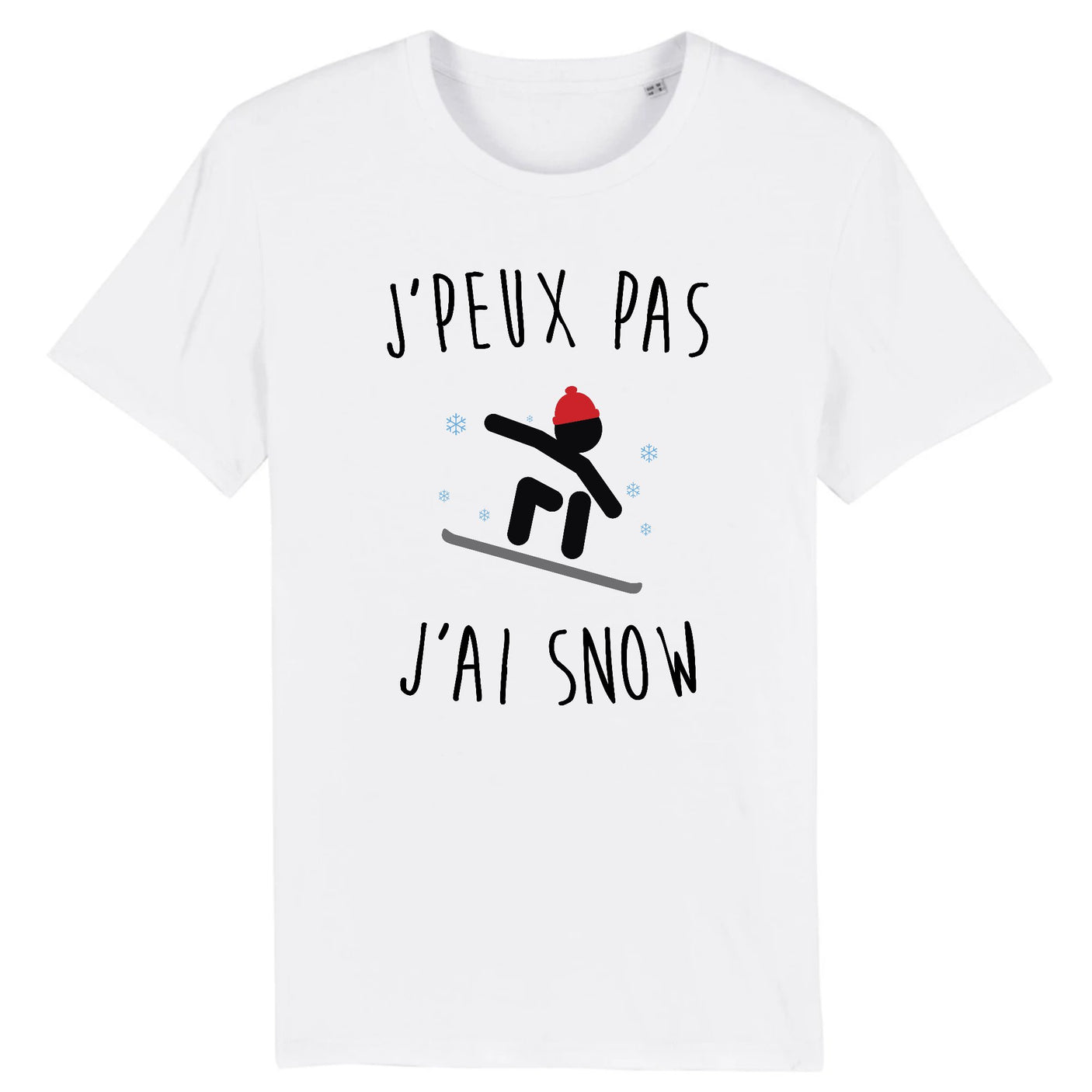 T-Shirt Homme J'peux pas j'ai snow