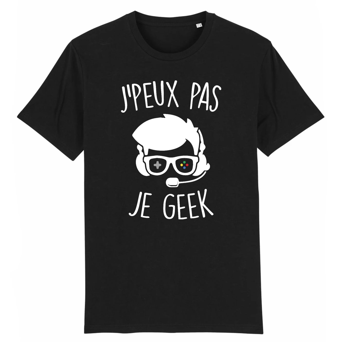 T-Shirt Homme J'peux pas je geek