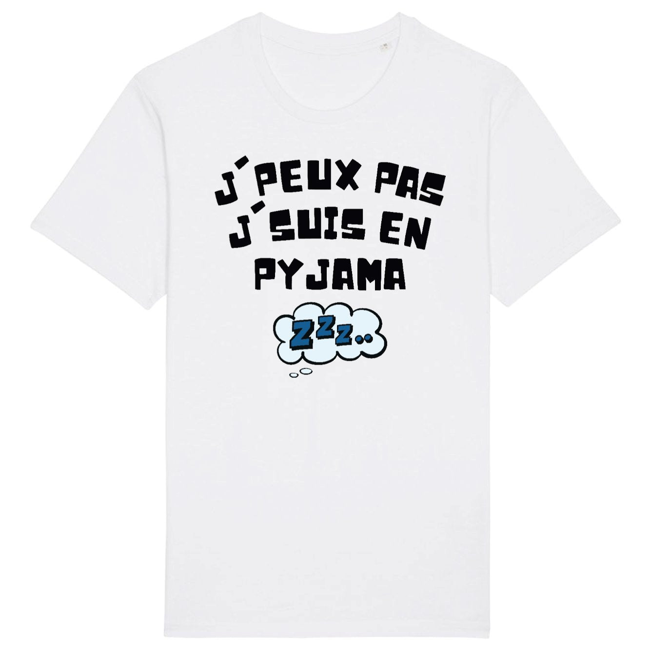 T-Shirt Homme J'peux pas j'suis en pyjama