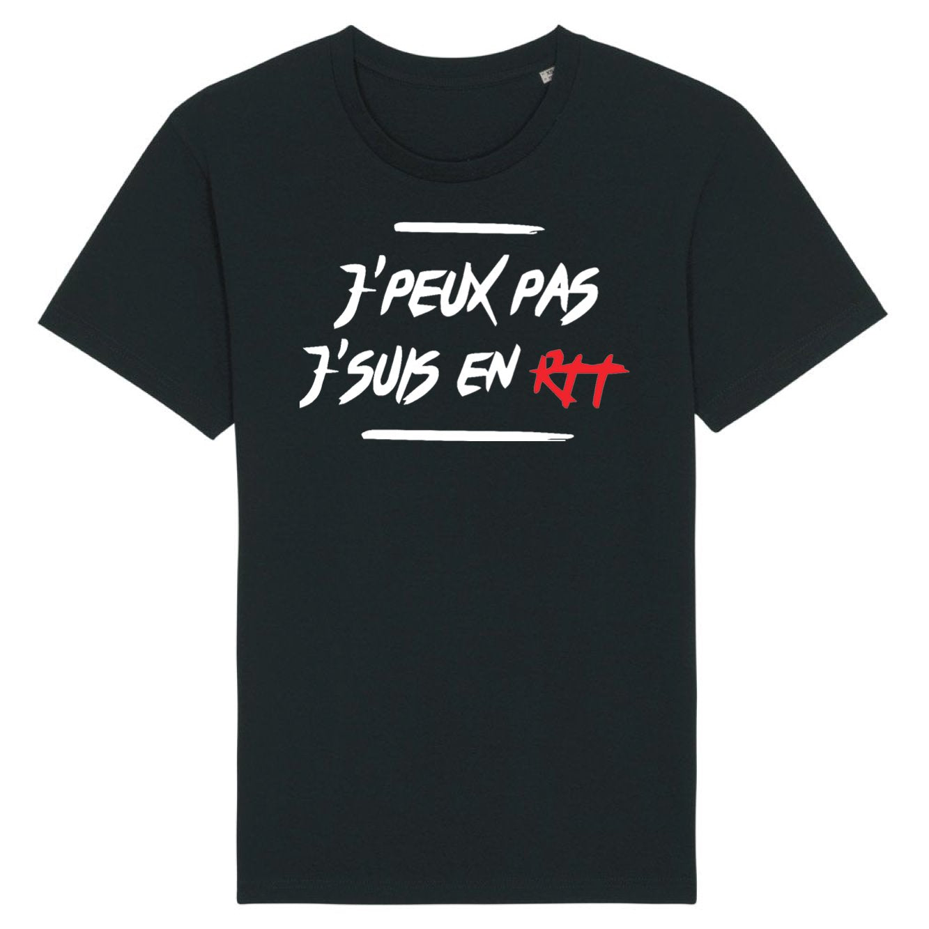 T-Shirt Homme J'peux pas j'suis en RTT