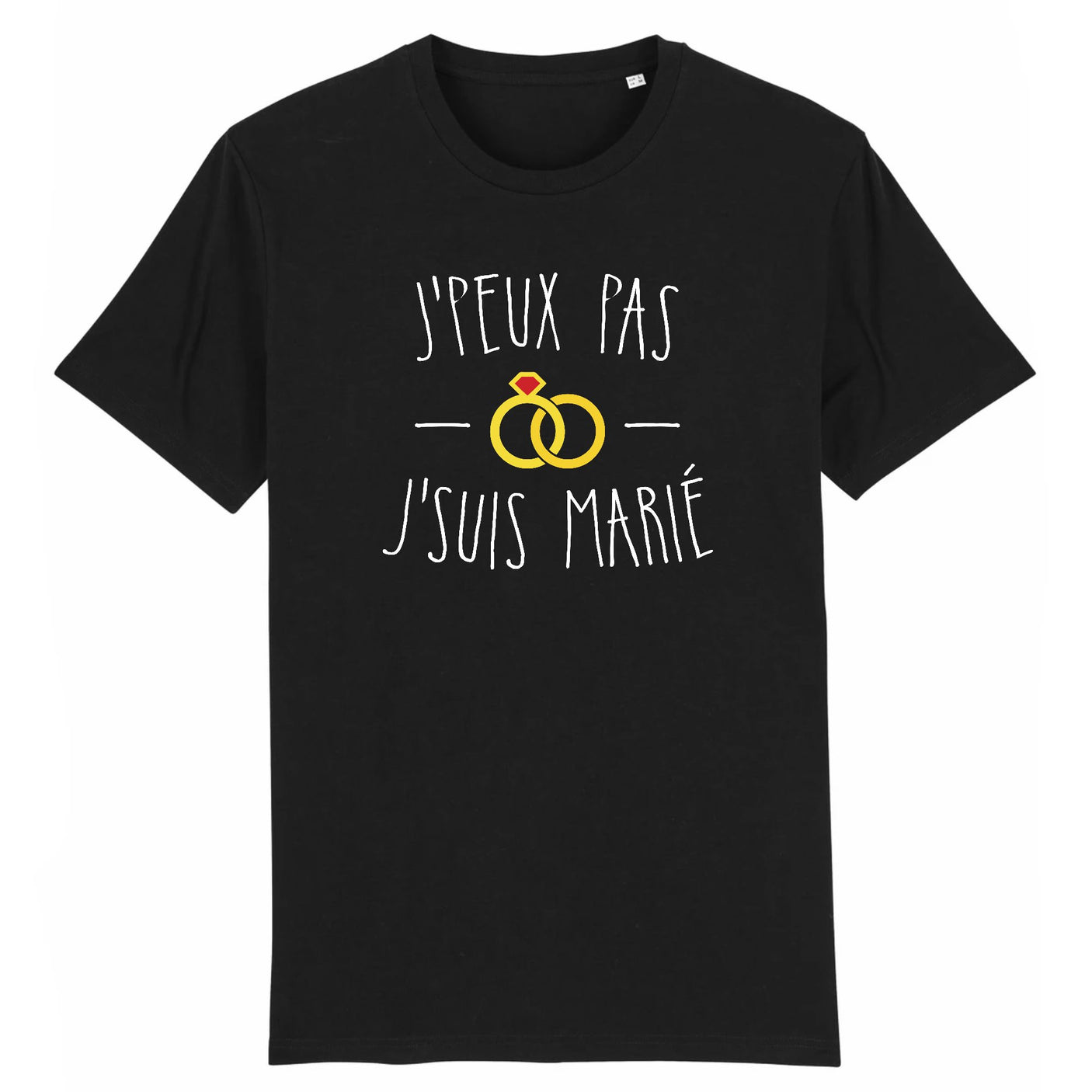 T-Shirt Homme J'peux pas j'suis marié