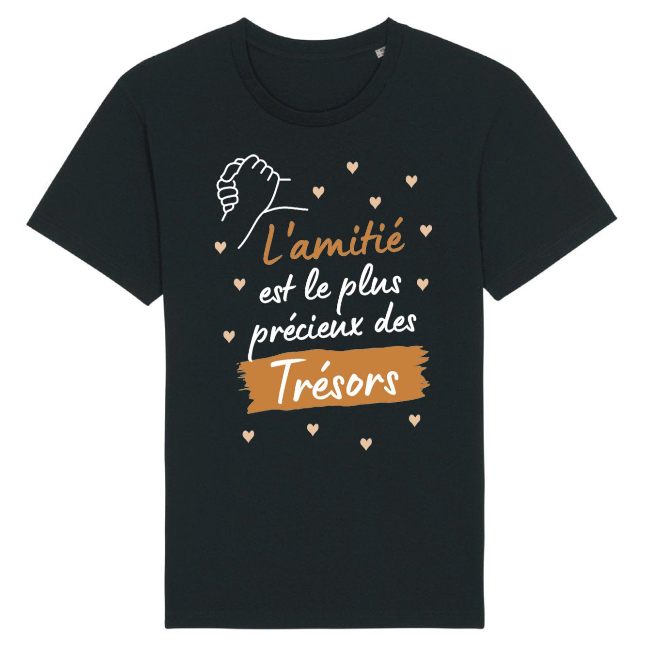 T-Shirt Homme L'amitié le plus précieux des trésors