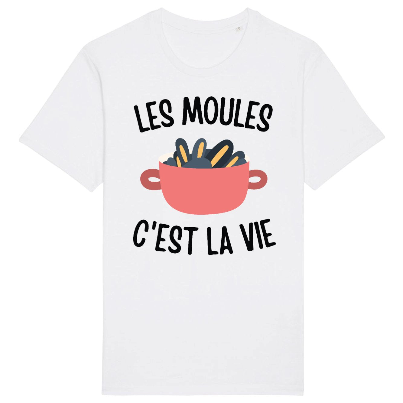 T-Shirt Homme Les moules c'est la vie