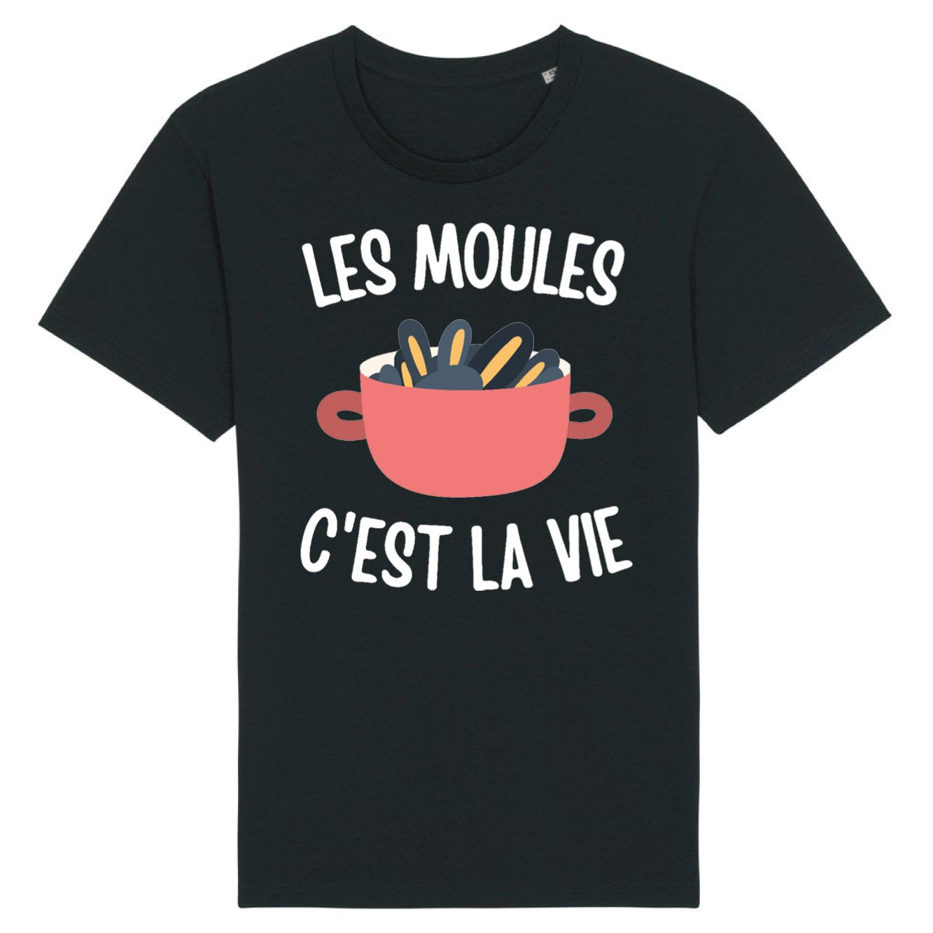 T-Shirt Homme Les moules c'est la vie