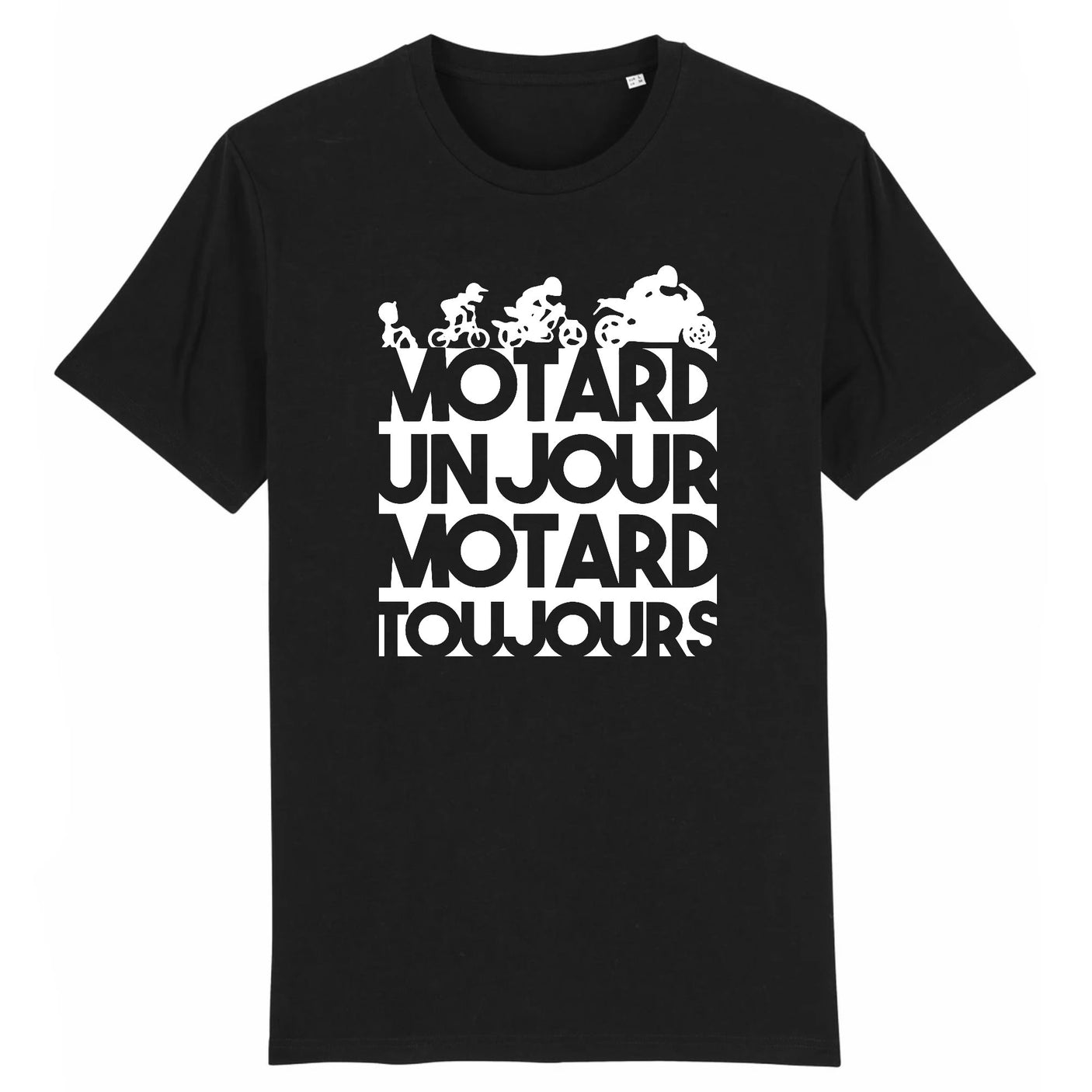 T-Shirt Homme Motard un jour