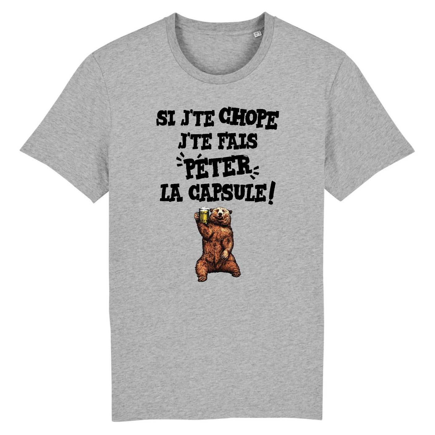 T-Shirt Homme Si j'te chope