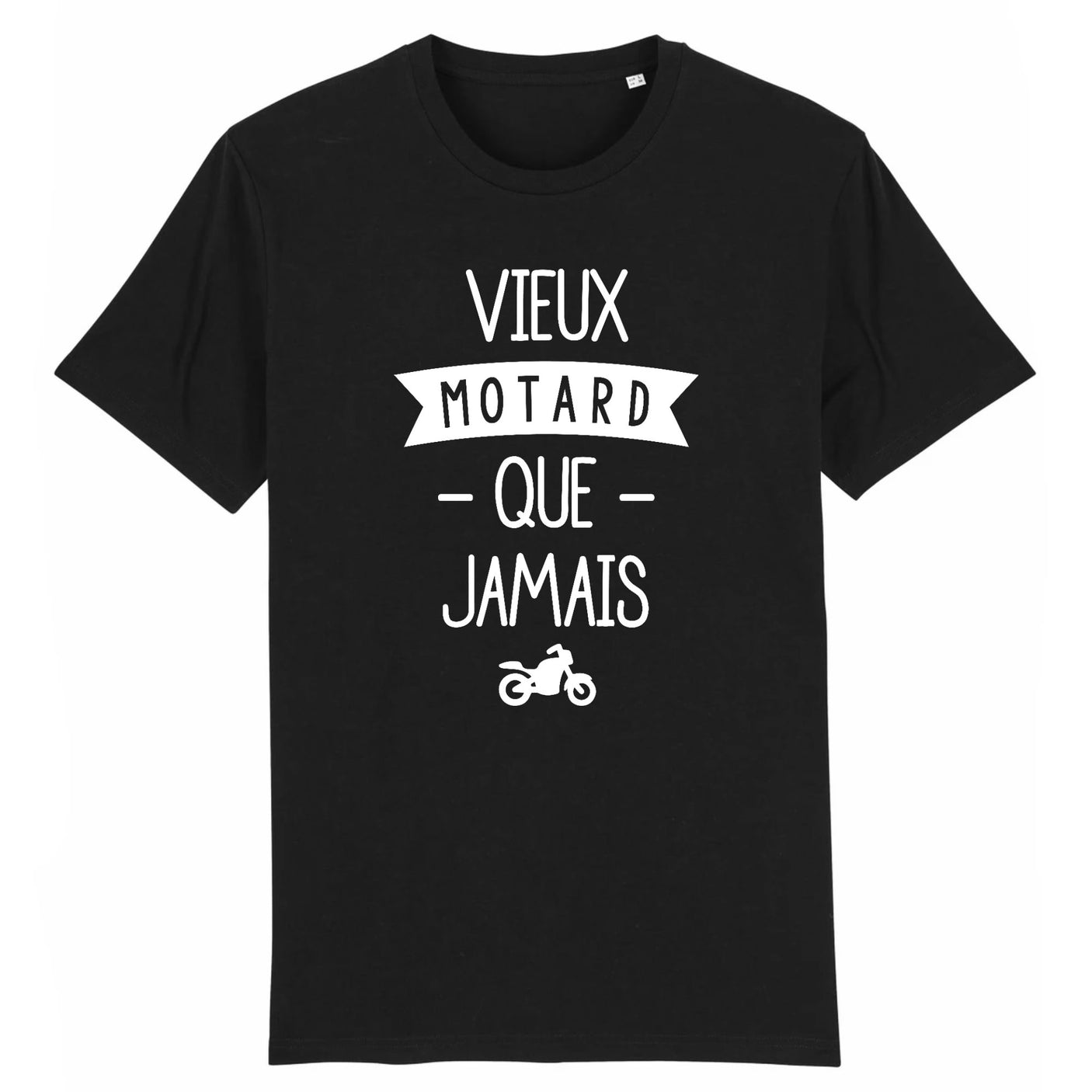 T-Shirt Homme Vieux motard que jamais
