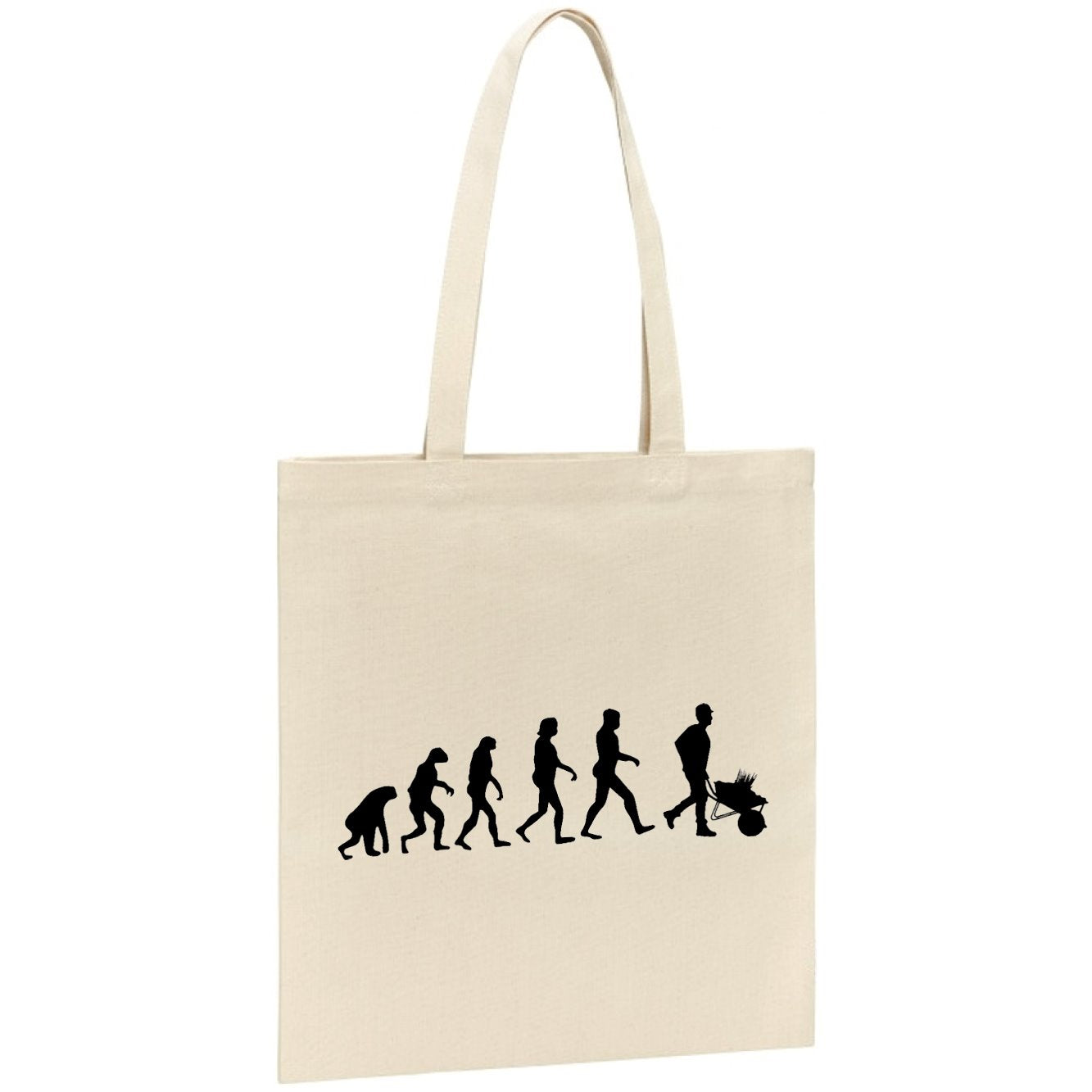Tote bag Évolution jardinage