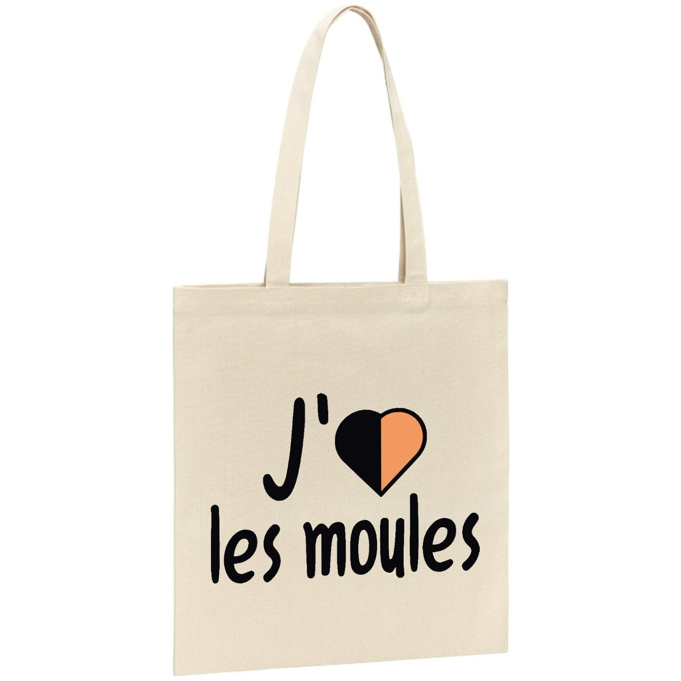 Tote bag J'aime les moules