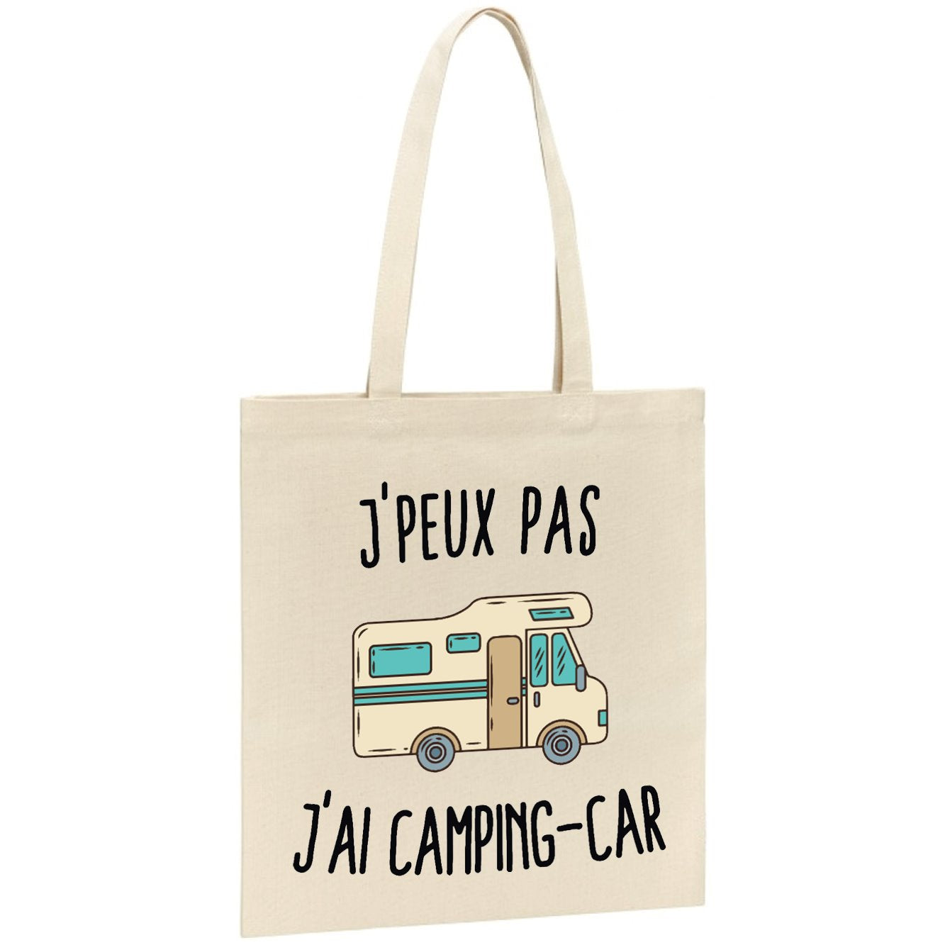 Tote bag J'peux pas j'ai camping-car