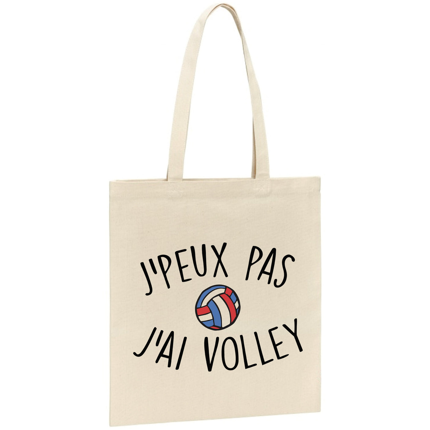 Tote bag J'peux pas j'ai volley