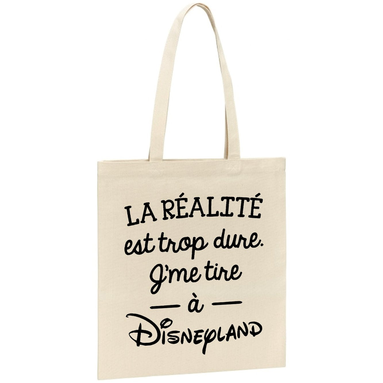 Tote bag La réalité est trop dure