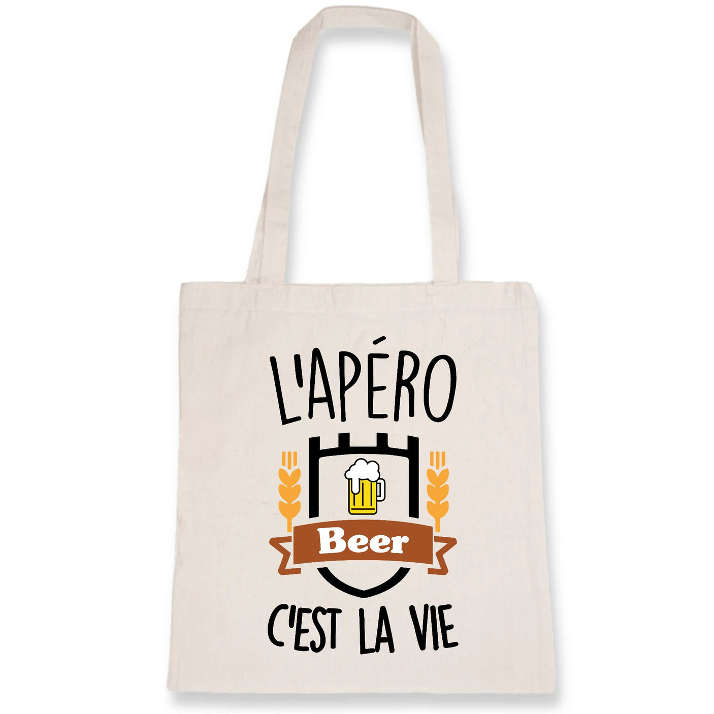 Tote bag L'apéro c'est la vie