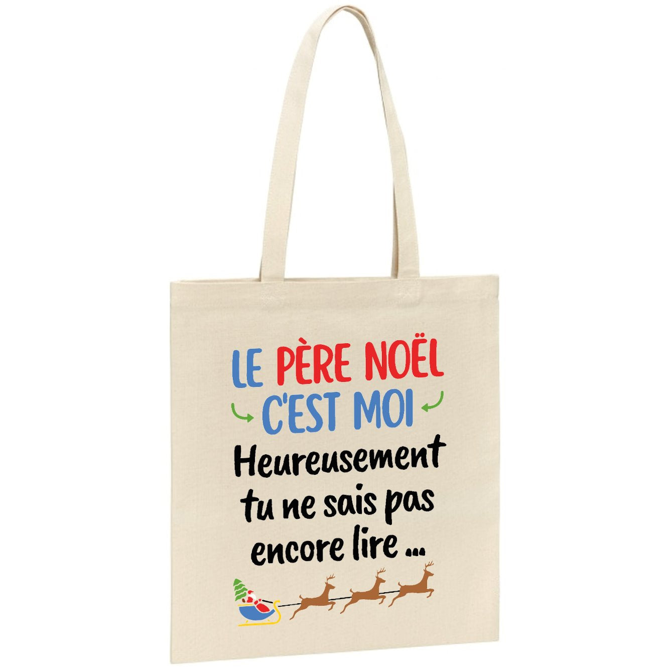 Tote bag Le Père Noël c'est moi