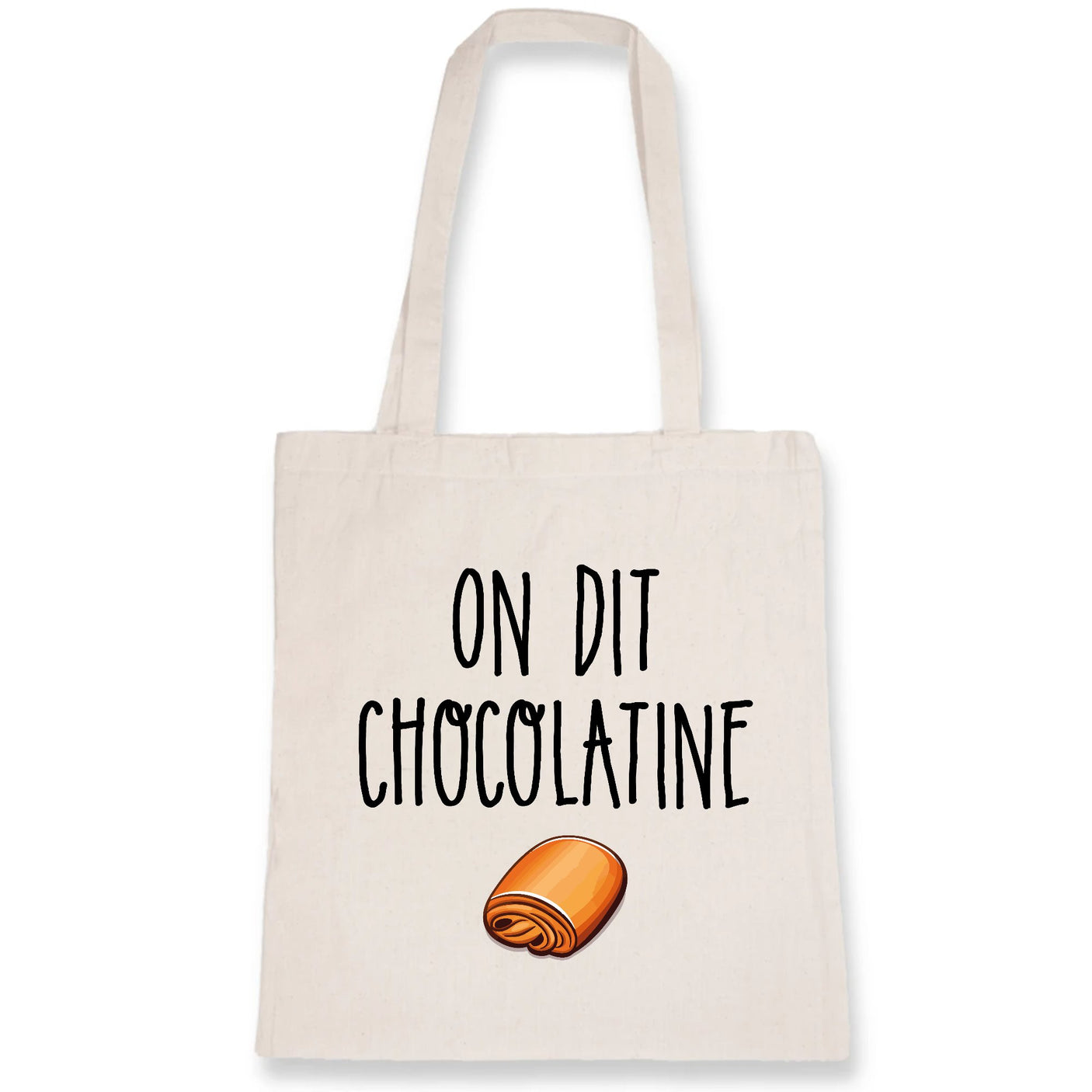 Tote bag On dit chocolatine
