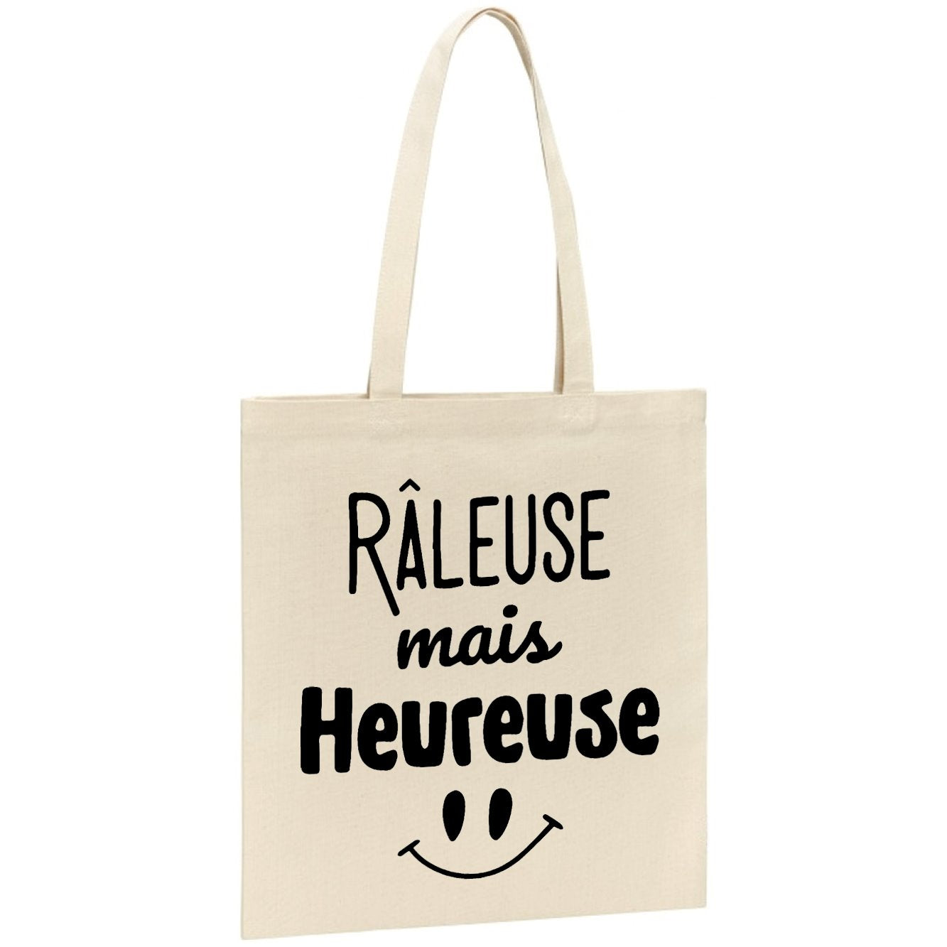 Tote bag Râleuse mais heureuse
