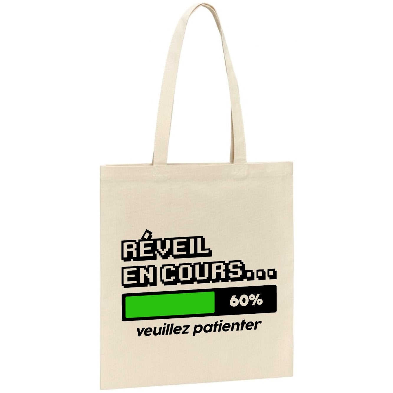 Tote bag Réveil en cours