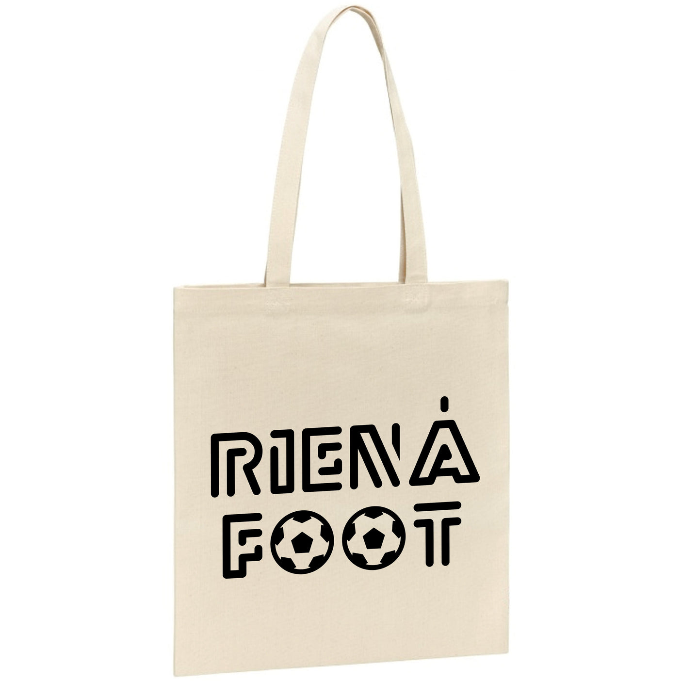Tote bag Rien à foot