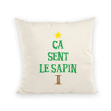 Coussin Ça sent le sapin 