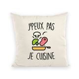 Coussin J'peux pas je cuisine 