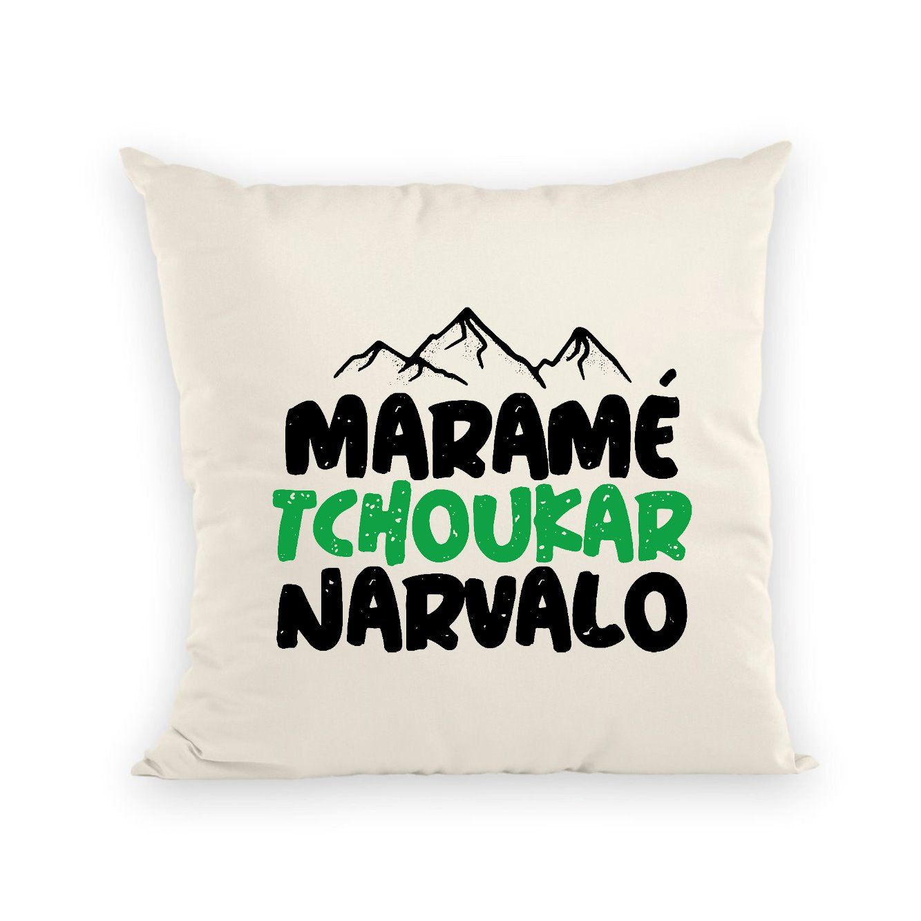 Coussin Maramé tchoukar narvalo 