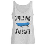 Débardeur Femme J'peux pas j'ai skate 