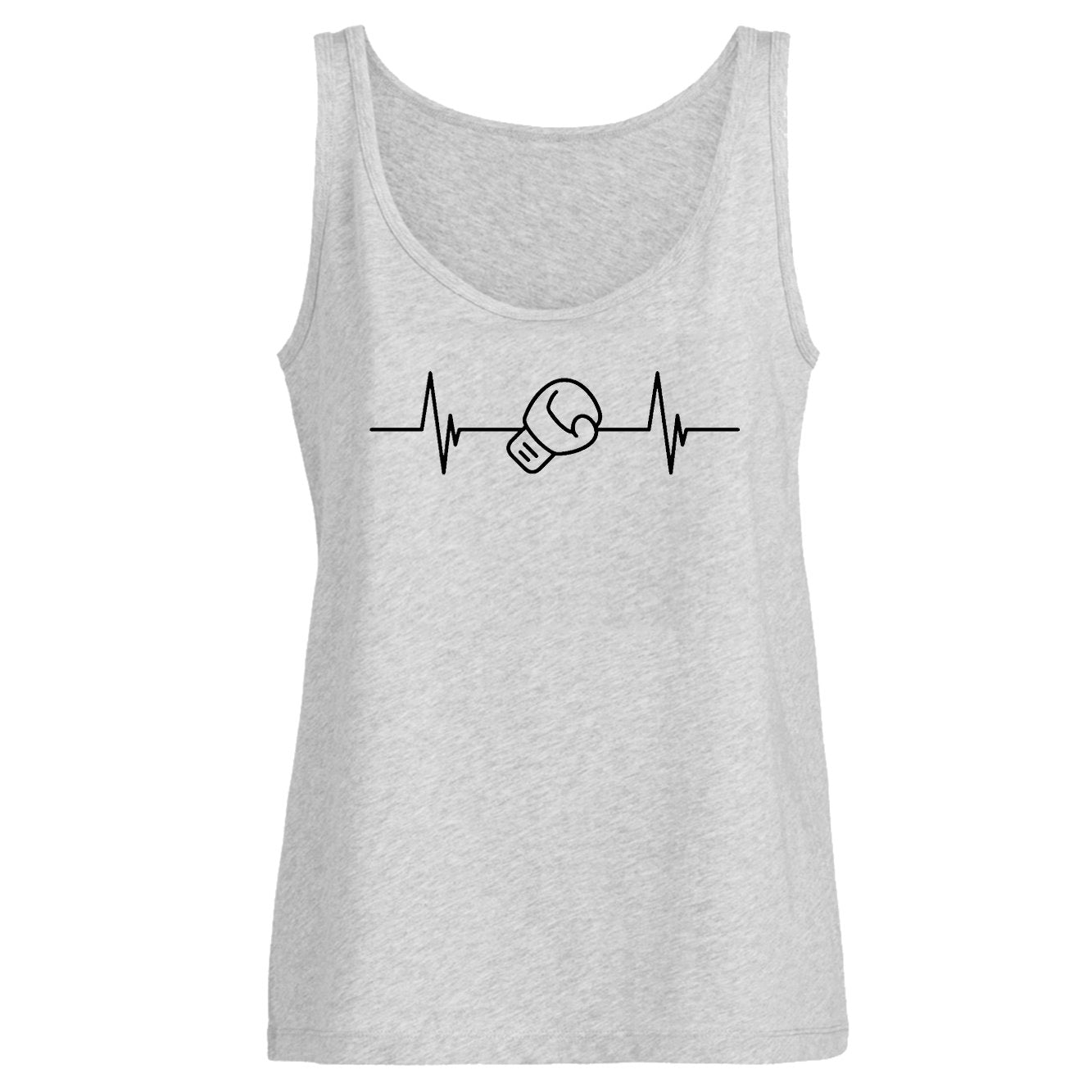 Débardeur Femme Rythme cardiaque boxe 
