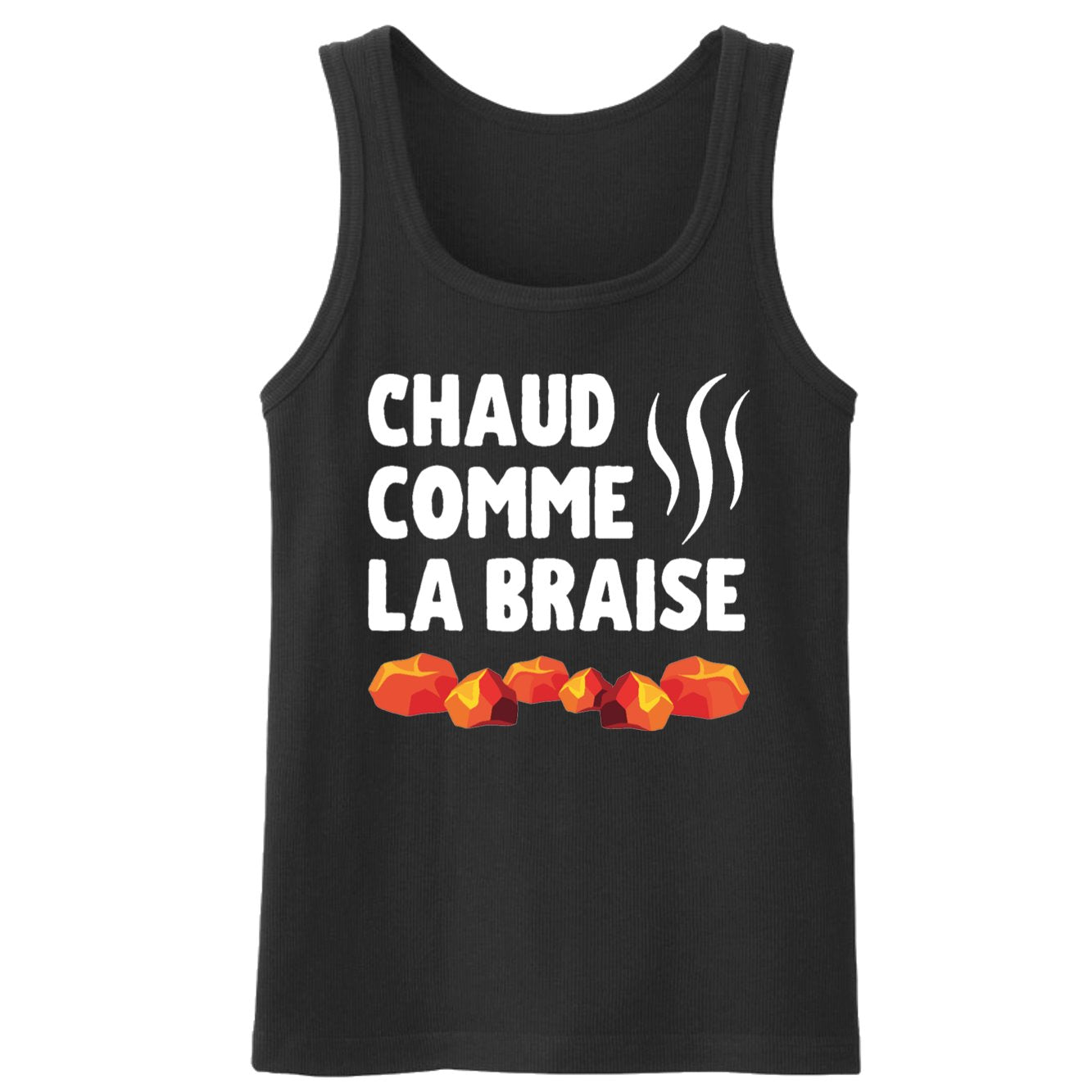 Débardeur Homme Chaud comme la braise 