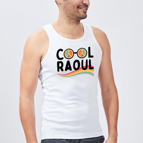 Débardeur Homme Cool Raoul Blanc