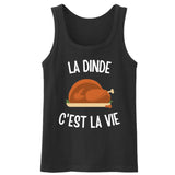 Débardeur Homme La dinde c'est la vie 