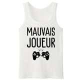 Débardeur Homme Mauvais joueur 