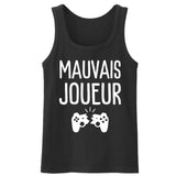 Débardeur Homme Mauvais joueur 