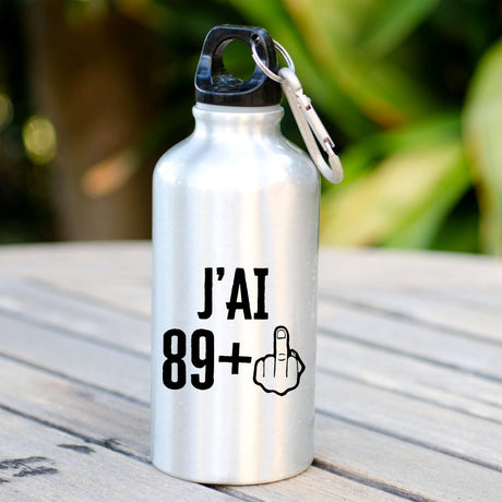 Gourde J'ai 90 ans 89 + 1 Blanc