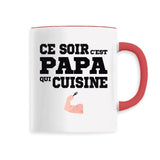 Mug Ce soir c'est papa qui cuisine 
