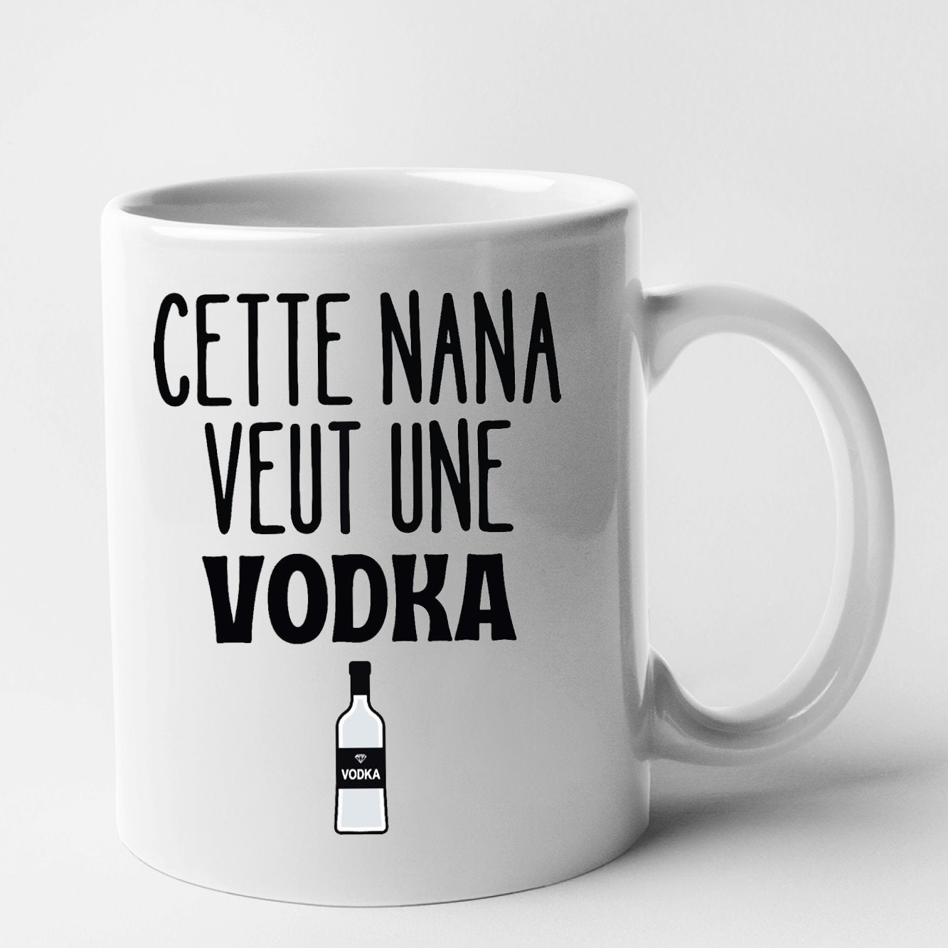 Mug Cette nana veut un vodka Blanc