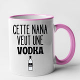 Mug Cette nana veut un vodka Rose