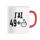 Mug J'ai 50 ans 49 + 1 