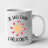 Mug Je sais faire l'hélicobite Blanc