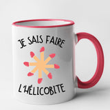 Mug Je sais faire l'hélicobite Rouge