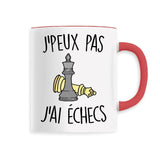 Mug J'peux pas j'ai échecs 