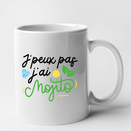 Mug J'peux pas j'ai mojito Blanc