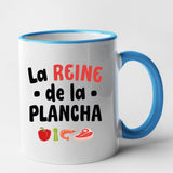 Mug La reine de la plancha Bleu