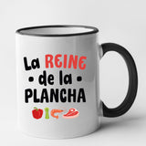 Mug La reine de la plancha Noir