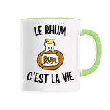 Mug Le rhum c'est la vie 