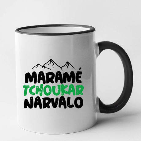 Mug Maramé tchoukar narvalo Noir