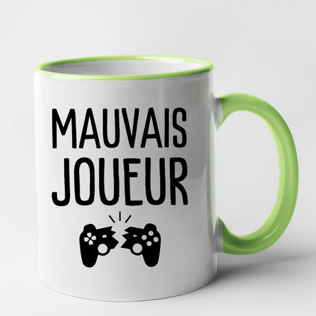 Mug Mauvais joueur Vert